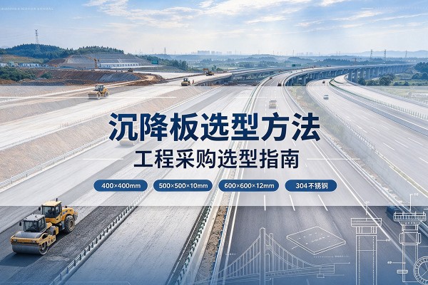 伊春沉降板选择方法