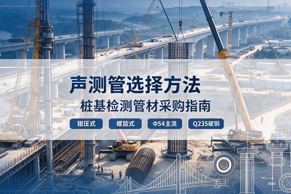 伊春声测管选型标准
