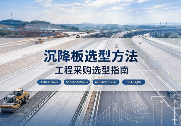 伊春沉降板选择方法
